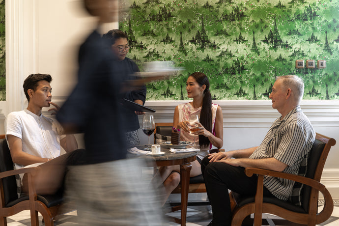 'Paris' Emerald Wallpaper