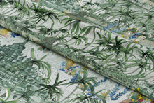 'Java' Jade Fabric