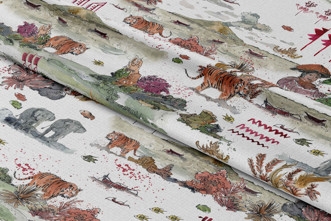 'Lampung' Cloud Fabric