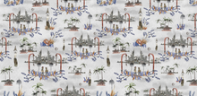 'Bali' Oyster Fabric