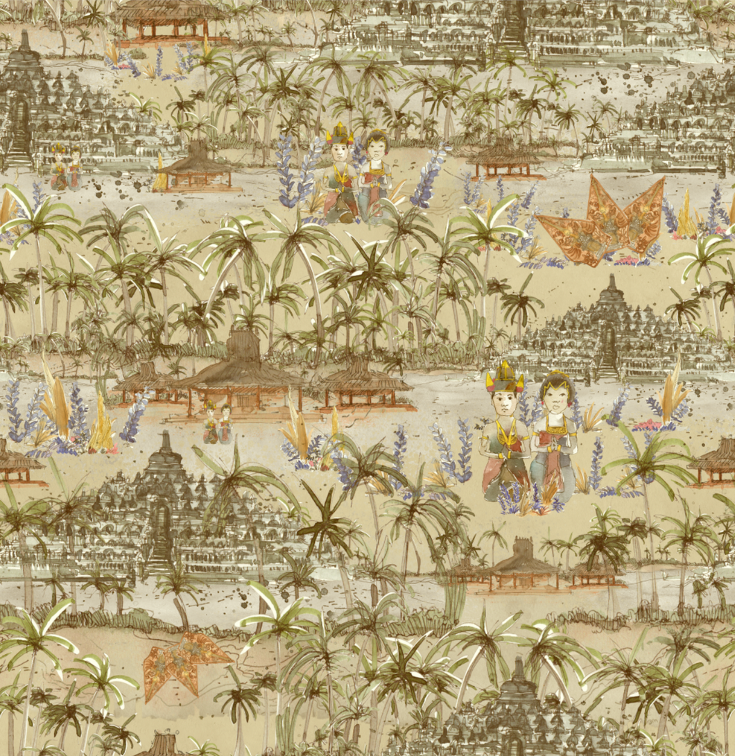 'Java' Sand Wallpaper