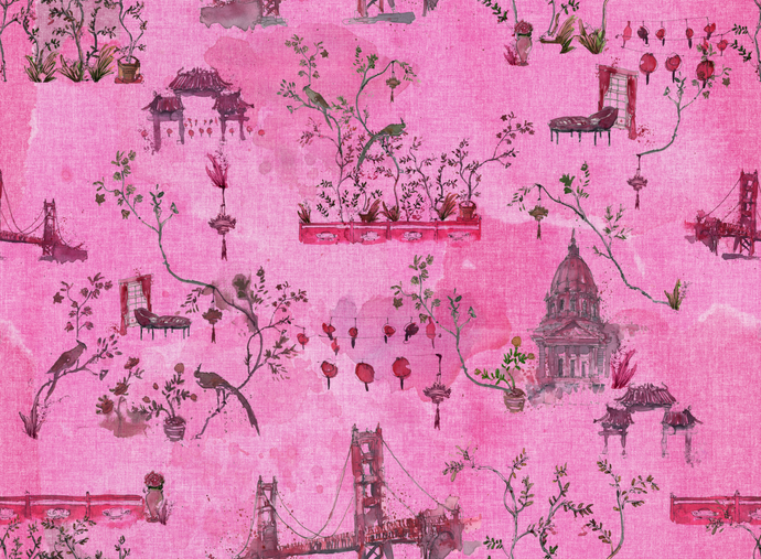 'San Francisco' Rose Wallpaper