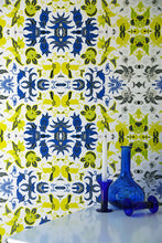 Coastal V Wallpaper - Chartreuse